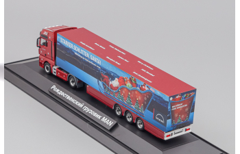 MAN TGX XXL 18.510 "Weihnachtstruck", red metallic