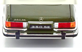 MERCEDES-BENZ 350 SE W116 US-Version (1973), dark green-metallic