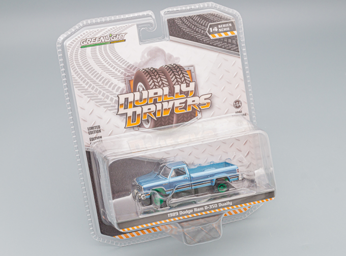 DODGE Ram D-350 Pick-up (1989), Blue (Greenlight!!!)