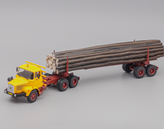 SAVA BERLIET TBH 280 Fardier (1974), yellow / brown