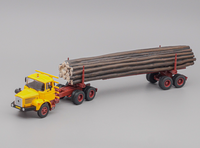SAVA BERLIET TBH 280 Fardier (1974), yellow / brown