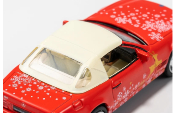 MERCEDES-BENZ SL500 Convertible R129 (1988), red