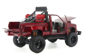 GMC Sierra GT Pick-Up (1992), dark red