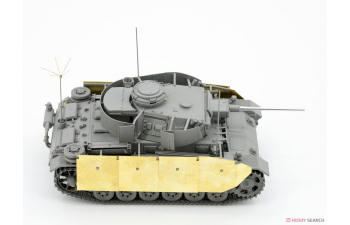 Сборная модель немецкий танк Pz. Bef.Wg. III Ausf.K (2 в 1) с Schurzen