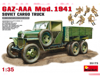 Сборная модель Автомобиль AAA Mod. 1941 SOVIET CARGO TRUCK