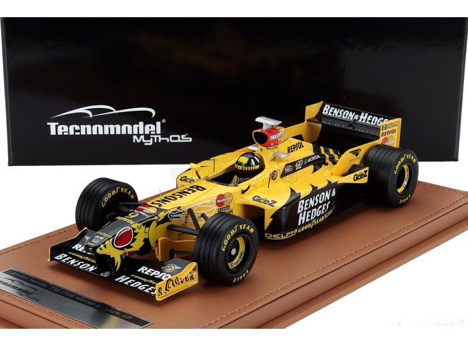 JORDAN 198 #9 Winner Belgian GP Formula 1 Damon Hill (1998)