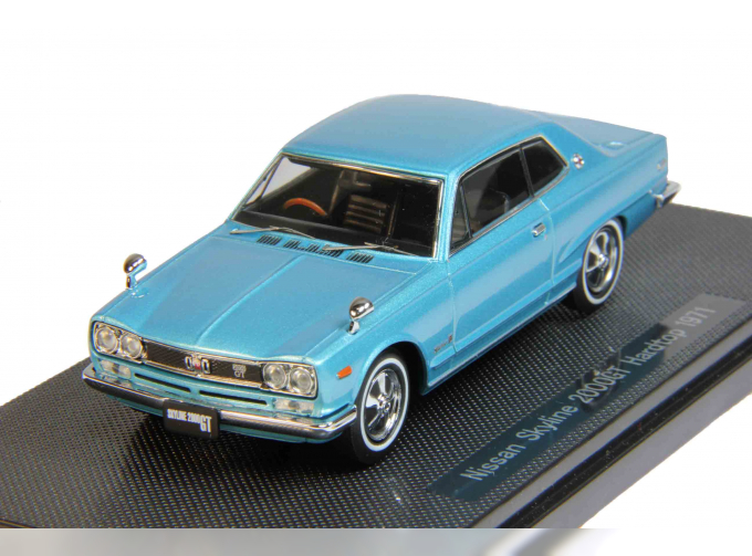 NISSAN Skyline 2000GT Hardtop (1971), blue metallic