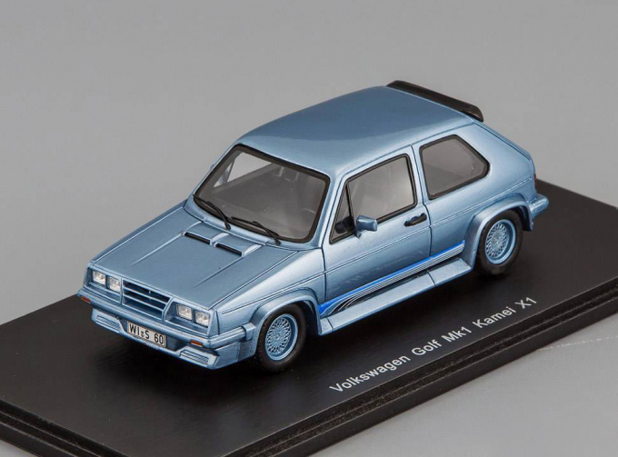 VOLKSWAGEN Golf Mk1 Kamei X1 Body Kit, blue metallic