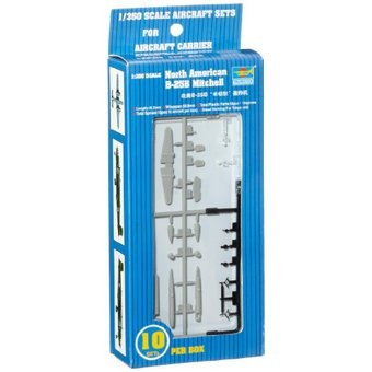 Сборная модель Самолет В-25В "Митчелл" (10шт)