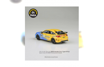 HONDA Civic Type-r (fl5) N 95 Spoon Sport (2023), Blue Yellow