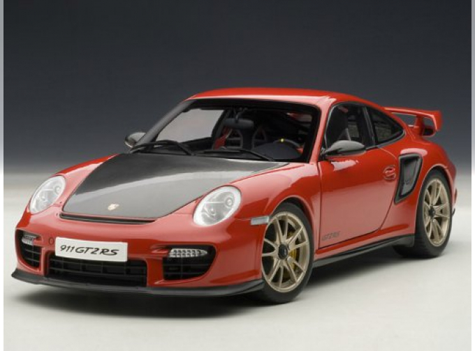 PORSCHE 911 (997) GT2 RS 2010, red