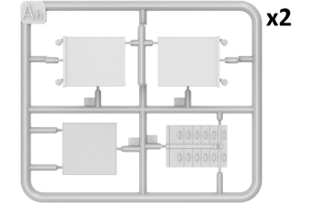 Сборная модель CHEVROLET G7117 4x4 Truck Military 1955
