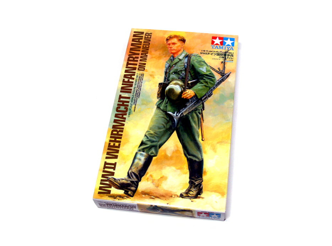 Сборная модель WW2 German Machine Gunner