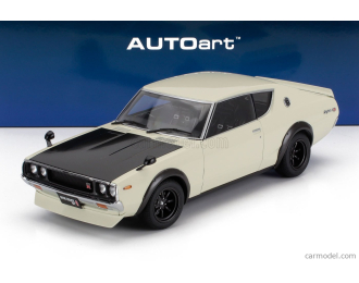 NISSAN Skyline 2000 Gt-r (kpgc110) Tuned Version Coupe (1973), White Black