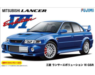 Сборная модель 1999 Mitsubishi Lancer Evolution VI GSR w/ Window Frame Masking