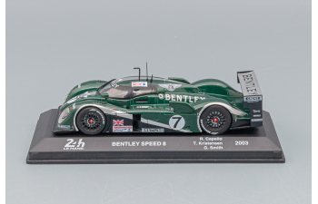 BENTLEY Speed 8 4.0l Turbo V8 Team Bentley №7 Winner 24h Le Mans (2003) T.Kristensen - R.Capello - G.Smith, Green Met