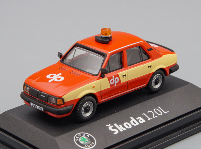 SKODA 120L (1984), orange