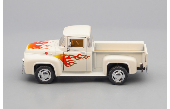 FORD F-100 Pickup Fire (1956), beige