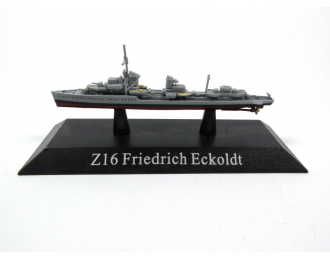 Немецкий эскадренный миноносец Z-16 Фридрих Экольдт (Friedrich Eckoldt) типа 1934A 1936