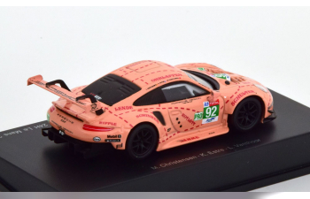 PORSCHE 911 (991) RSR Winner LMGTE Pro Class 24h Le Mans, Christensen/Estre/Vanthoor (2018), Pink Pig Tribute