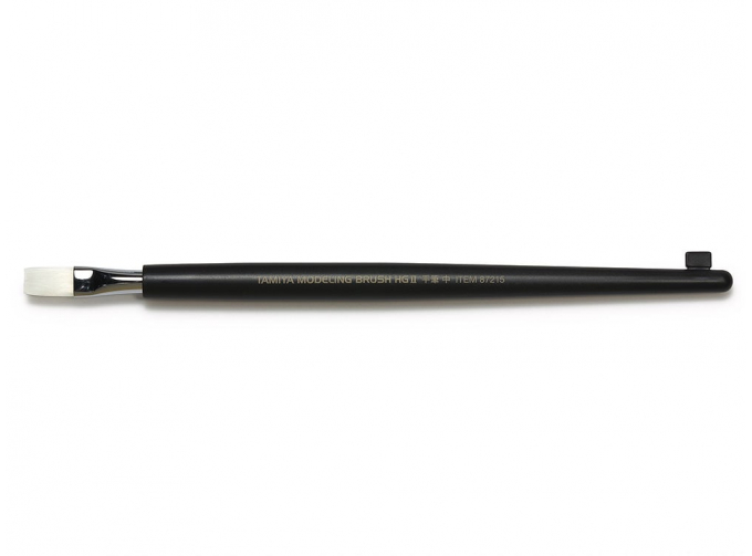 Кисть плоская средняя / Tamiya Modeling Brush HG II Flat Brush (Medium)