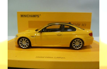 BMW M3 (E92) (2007), yellow