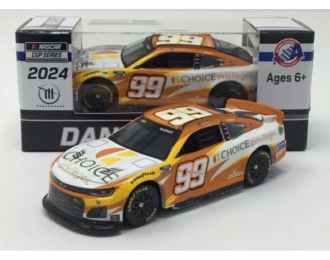 Chevrolet Camaro #99 Daniel Suarez *Choice Privileges*, orange/white 2024