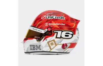 MINI HELMET Charles Leclerc Scuderia Ferrari HP Las Vegas GP 2025