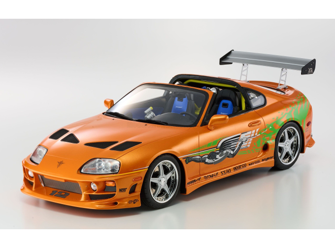 TOYOTA - BRIAN'S SUPRA MKIV SPIDER 1995 - FAST & FURIOUS - ORANGE