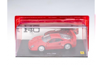 FERRARI F40 (1987), red