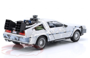 DeLOREAN Time Machine "Back to the Future", silver/grey
