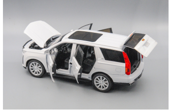 CADILLAC Escalade, белый, 21 см