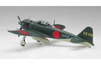 Сборная модель Mitsubishi A6M5c Zero Fighter "Zeke" Type 52