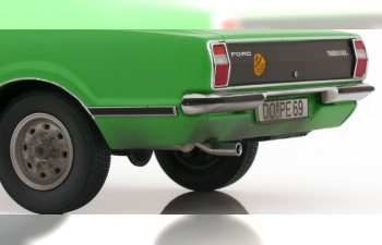 FORD Taunus GXL Saloon Bang Boom Bang, Keek (1971), green flatblack