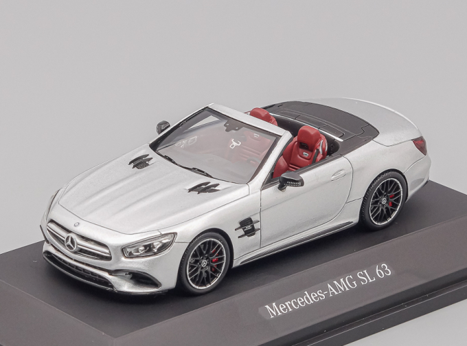 MERCEDES-BENZ AMG SL 63 (R23), silver