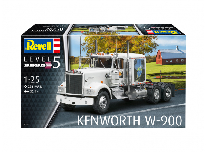 Сборная модель Kenworth W-900