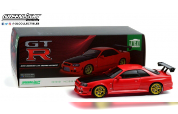 NISSAN Skyline GT-R (R34) 1999 Red