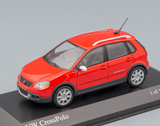 VOLKSWAGEN Cross Polo (2006), red