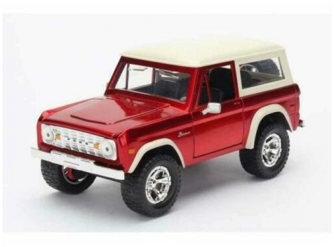 Ford Bronco Hard Top 1973 красный с белым