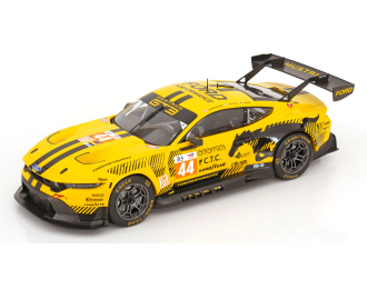 FORD Mustang GT3 #44 John Hartshorne, Ben Tuck, Christopher Mies 24h LeMans Proton Competition (2024), yellow