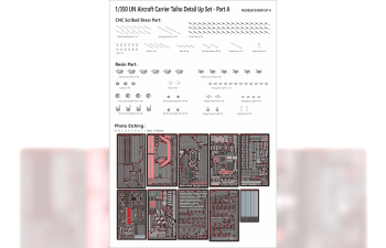 Набор дополнений IJN Aircraft Carrier Taiho Detail Up Parts Set A