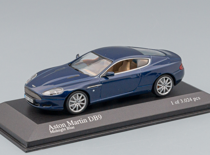 (Уценка!) ASTON MARTIN DB9 (2003), midnight blue