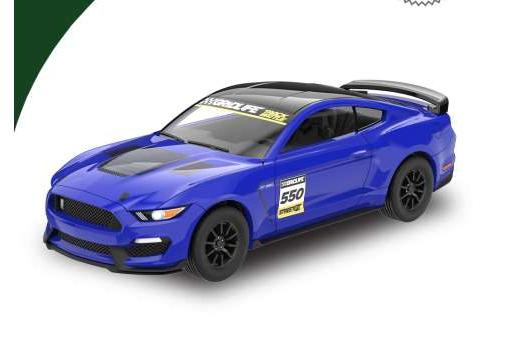 FORD Mustang GT350 Racecar #550 Driver Anthony Colard (2017), blue
