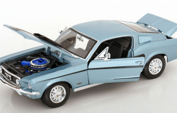 FORD Mustang GT Cobra Jet (1968), blue