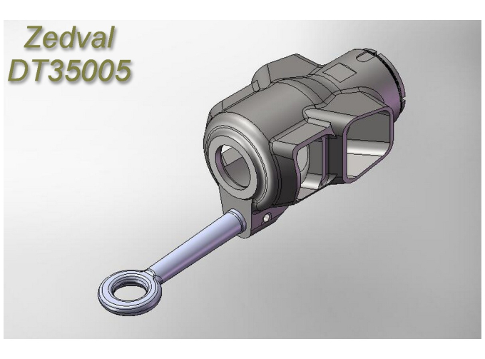 Дульный тормоз для Д-30 (2А18) поздний вариант