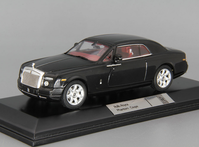 ROLLS-ROYCE Phantom Coupe (2008), black / interior red