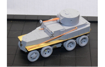 Сборная модель Плавающий бронеавтомобиль ПБ-4