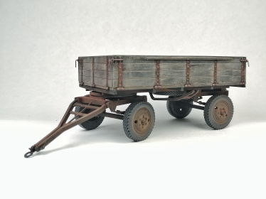 Прицеп автомобильный 2-АП-3 со следами эксплуатации