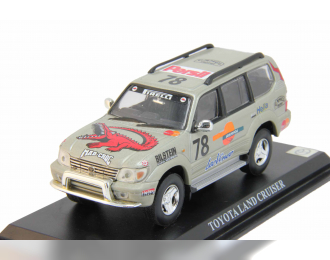 TOYOTA Land Cruiser RHD Rally, silver met.