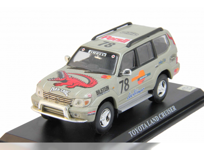 TOYOTA Land Cruiser RHD Rally, silver met.